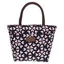 Hearts Waterproof Handbag Navy